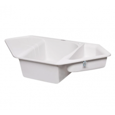Кухонна мийка з додатковою чашею Lidz 1000x500/225 WHI-01 (LIDZWHI011000500225) Кухонна мийка з додатковою чашею Lidz 1000x500/225 WHI-01 (LIDZWHI011000500225)